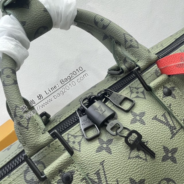 LV路易威登2023专柜新款M23962 Monogram Tones系列Keepall Bandoulière 45旅行袋 ydh5307